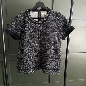 Madwell Jeweled Color Short Sleeve Shirt